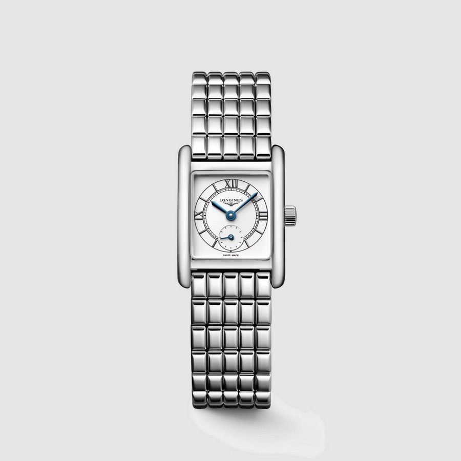 Đồng Hồ Longines Mini Dolcevita Nữ 21.5x29mm Xám